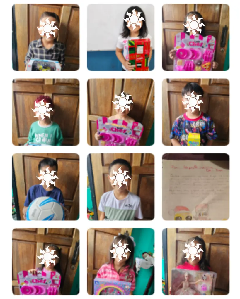 Regalos entregados